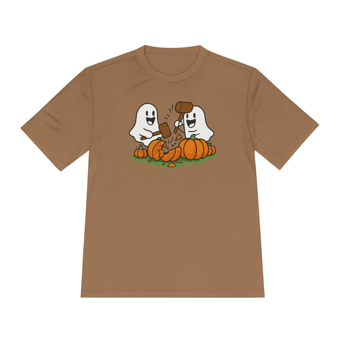 Moisture Wicking! Halloween Ghosts Smashing Pumpkins Unisex Tee Printify T-Shirt Nordic Seoul Designs LLC Nordic Seoul Designs LLC