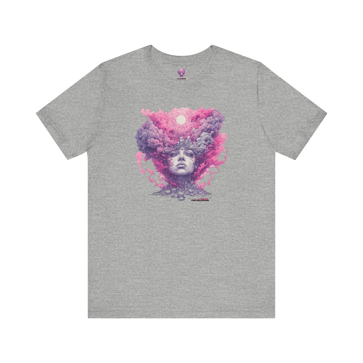 Dreamy Cosmic Graphic Tee - Unisex Tee, Festival Fashion, Bohemian Style, Unique Art Shirt, Gift for Space Lovers