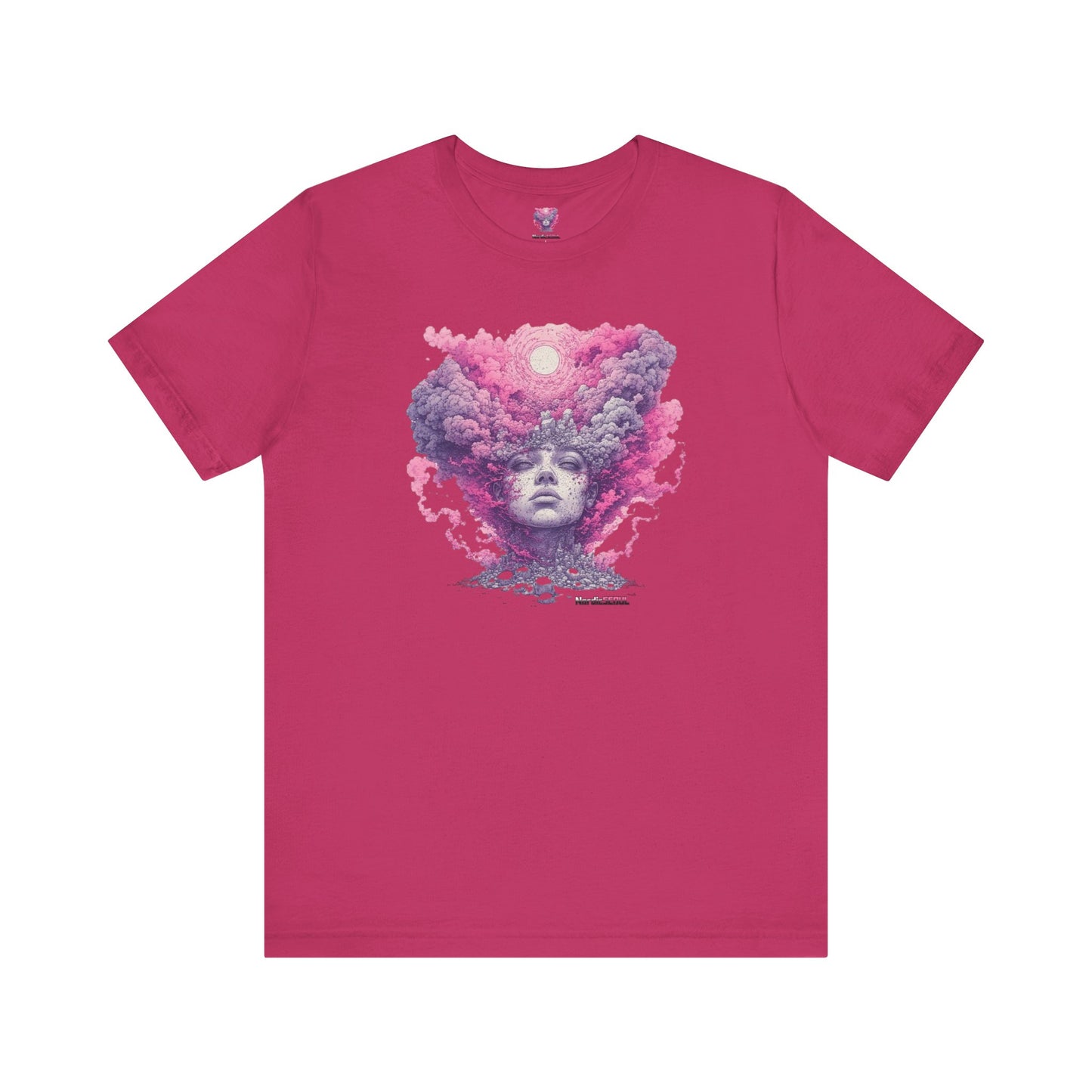 Dreamy Cosmic Graphic Tee - Unisex Tee, Festival Fashion, Bohemian Style, Unique Art Shirt, Gift for Space Lovers
