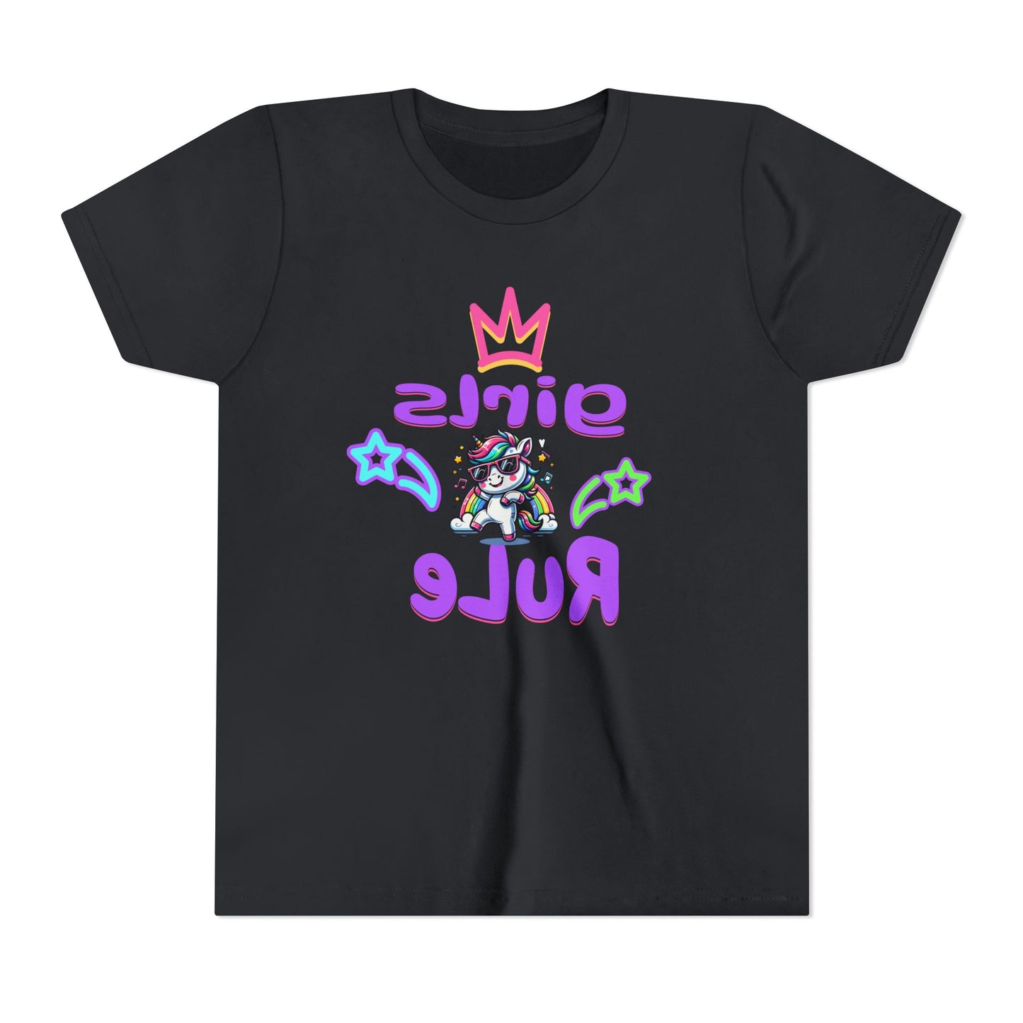 Mirror Image T-shirt! Girls Rule Youth Tee, Inspirational