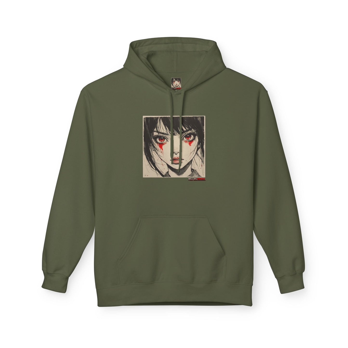 Ninja Girl Graphic Hoodie Printify Hoodie Nordic Seoul Designs LLC