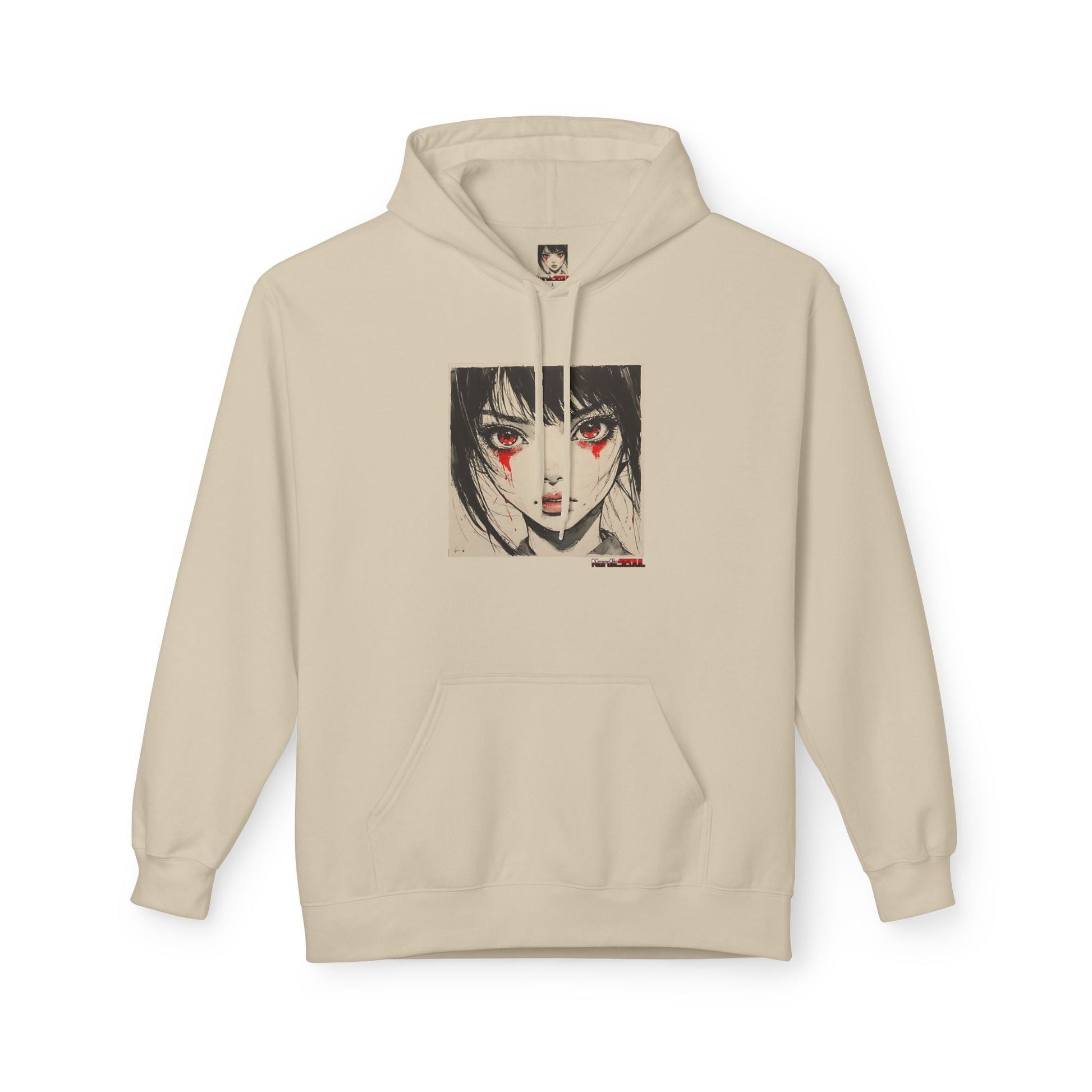 Ninja Girl Graphic Hoodie Printify Hoodie Nordic Seoul Designs LLC