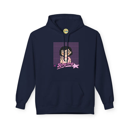 Korean Character Hoodie – Annyeong Graphic Sweatshirt, Kawaii Korean Style Pullover