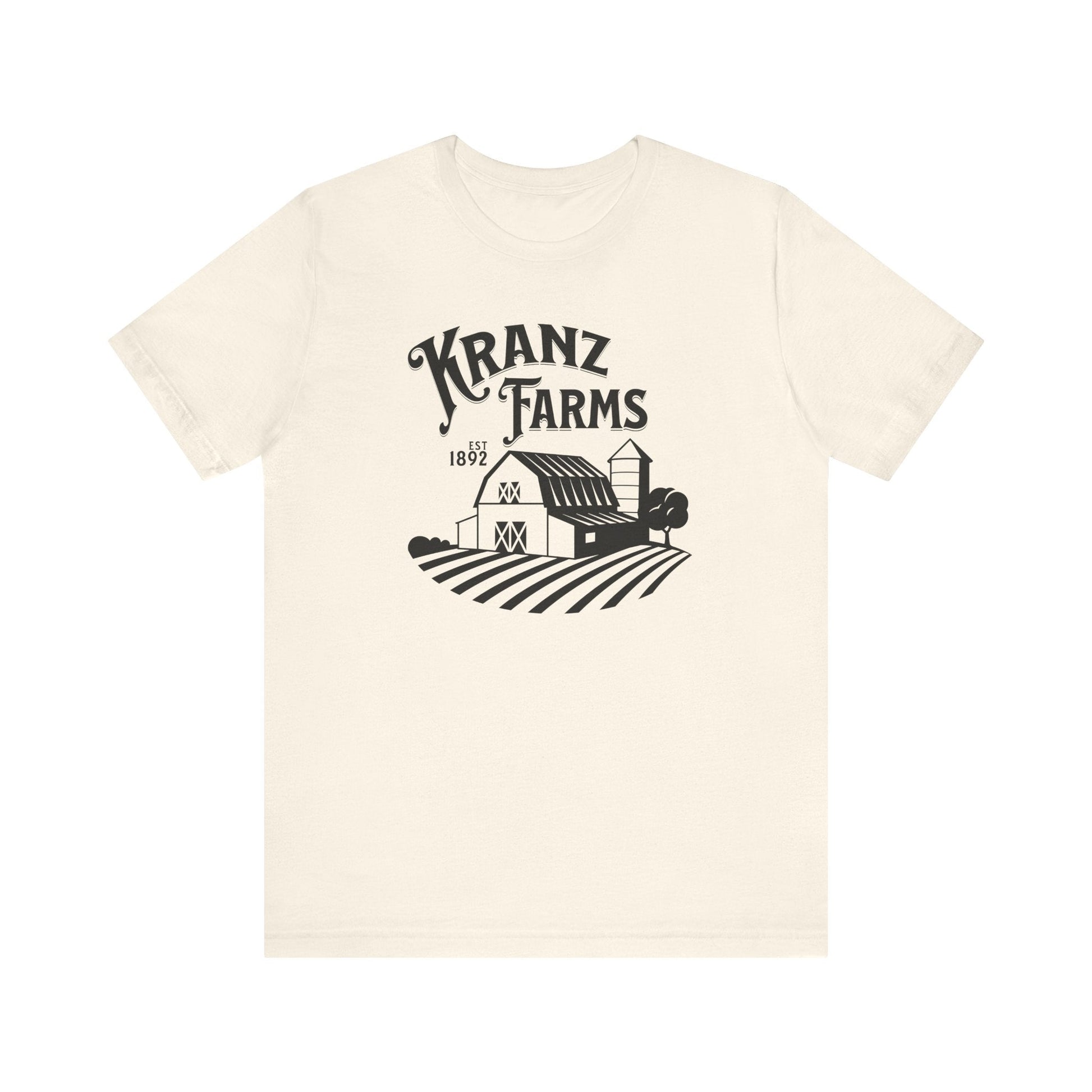 Personalized Vintage Farm Graphic T-Shirt – Custom Unisex Farming Tee, Perfect Gift for Farmers-Black writing Printify T-Shirt Nordic Seoul Designs LLC