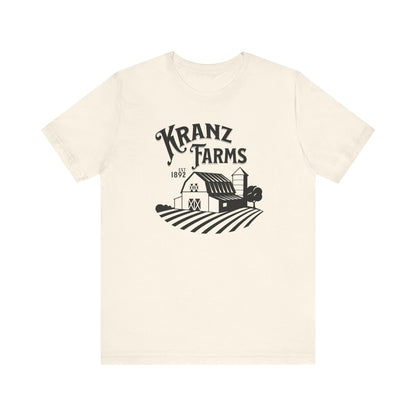 Personalized Vintage Farm Graphic T-Shirt – Custom Unisex Farming Tee, Perfect Gift for Farmers-Black writing Printify T-Shirt Nordic Seoul Designs LLC