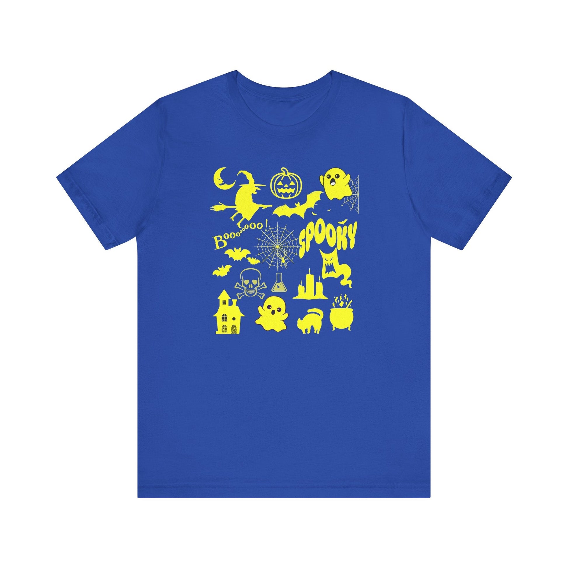 Halloween Collage Unisex T-Shirt, Spooky, Graphic Tee Printify T-Shirt Nordic Seoul Designs LLC Nordic Seoul Designs LLC