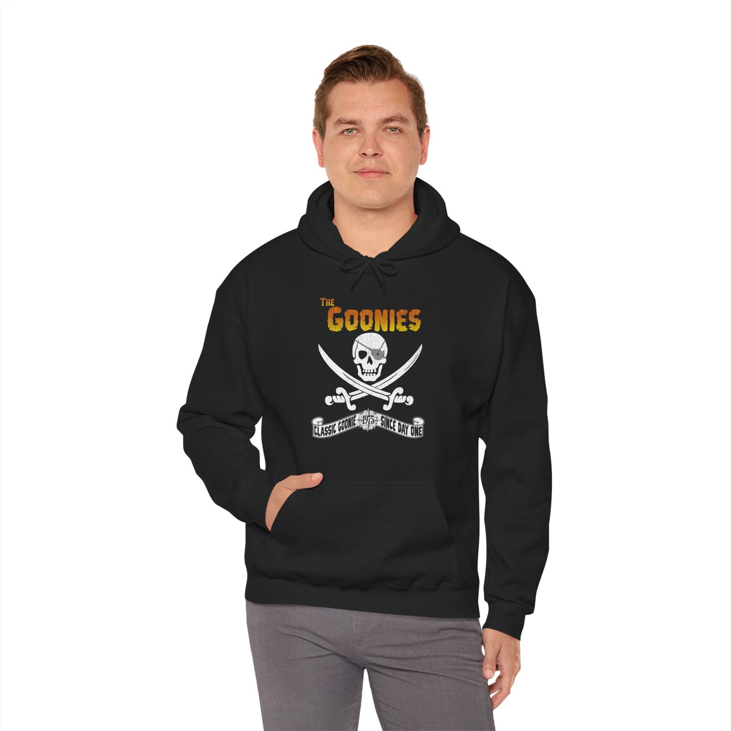 GOONIES! Custom Hoodie--Classic Goonie Since Day One-YOU CHOOSE YEAR