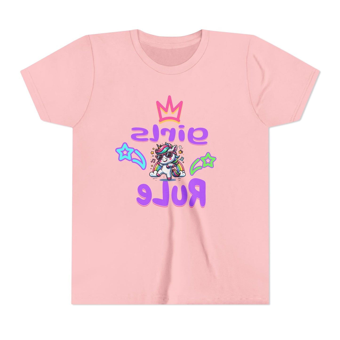 Mirror Image T-shirt! Girls Rule Youth Tee, Inspirational