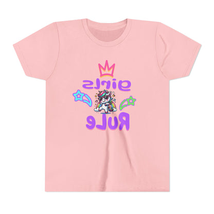 Mirror Image T-shirt! Girls Rule Youth Tee, Inspirational