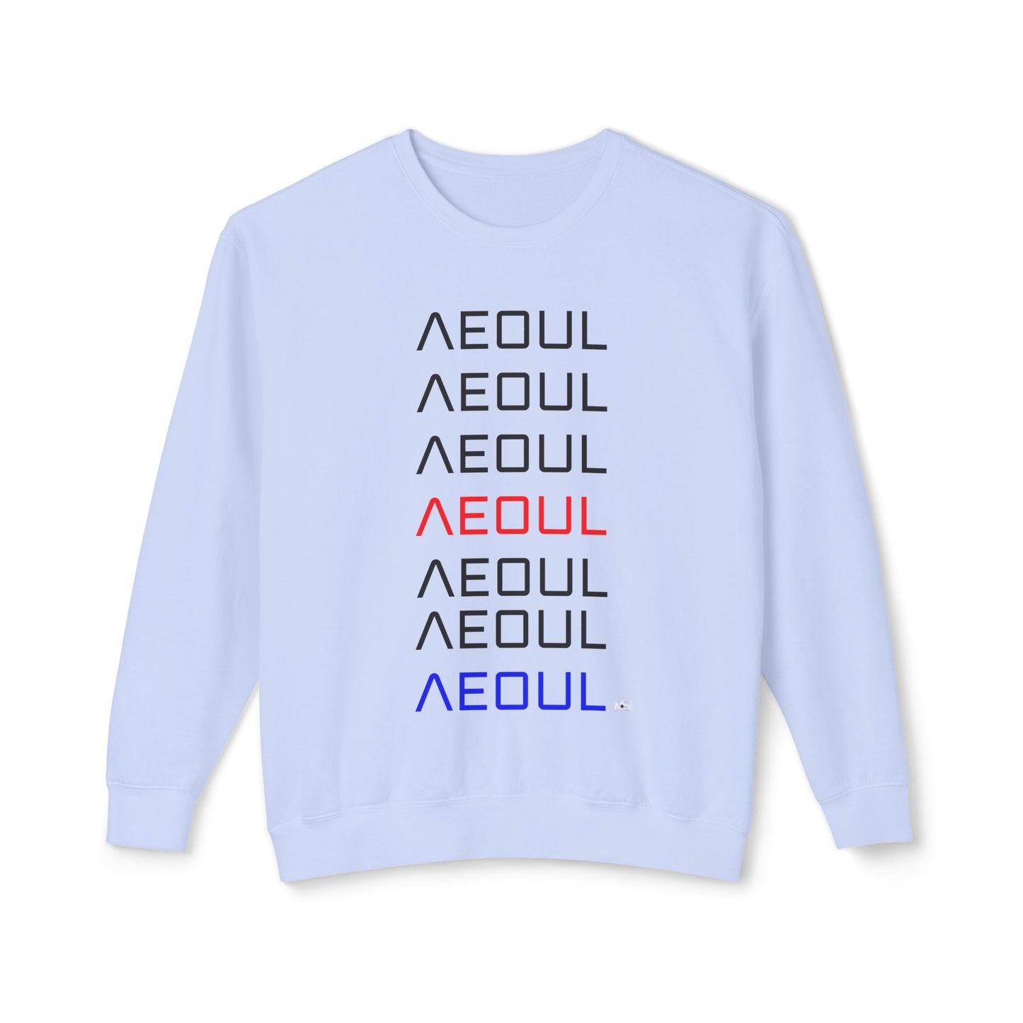 Seoul-Korean American Font Modern Minimalist Sweatshirt Crewneck