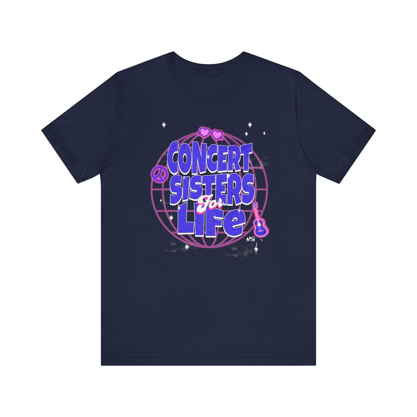 Concert Sisters for Life T-Shirt – Perfect Tee for Music Lovers & Best Friends