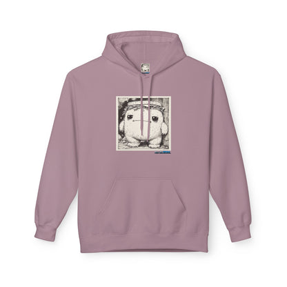 Cozy Creature Fleece Hoodie - Cute, Comfortable, Unisex Sweatshirt - Perfect for Fall, Winter, Gift for Friends, Art Lover Apparel, [...]