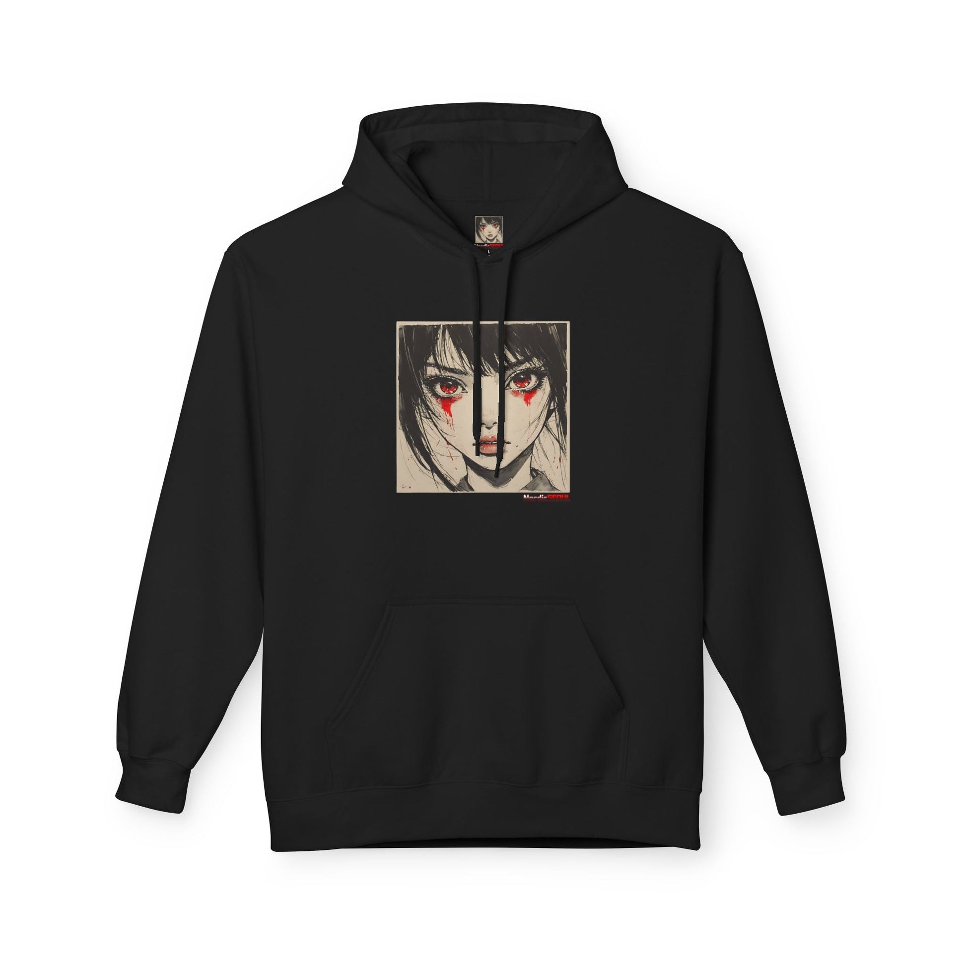 Ninja Girl Graphic Hoodie Printify Hoodie Nordic Seoul Designs LLC
