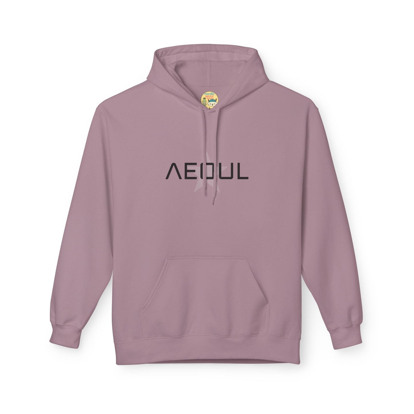 Seoul Star graphic Hoodie for Comfort & Style | Unisex Pullover, Gift for Teens, Casual Wear, Cozy Streetwear, Perfect for Everyday Printify Hoodie Nordic Seoul Designs LLC