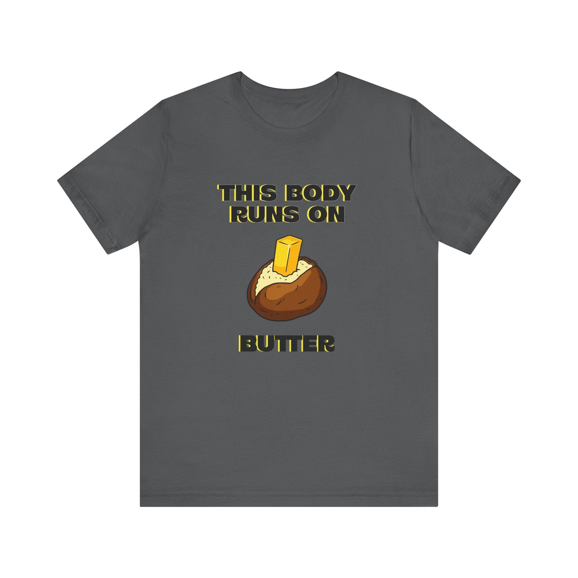 Butter Lover Tee - Unisex Shirt, Funny Foodie Gift Printify T-Shirt Nordic Seoul Designs LLC