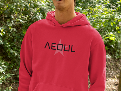 Seoul Star graphic Hoodie for Comfort & Style | Unisex Pullover, Gift for Teens, Casual Wear, Cozy Streetwear, Perfect for Everyday Printify Hoodie Nordic Seoul Designs LLC