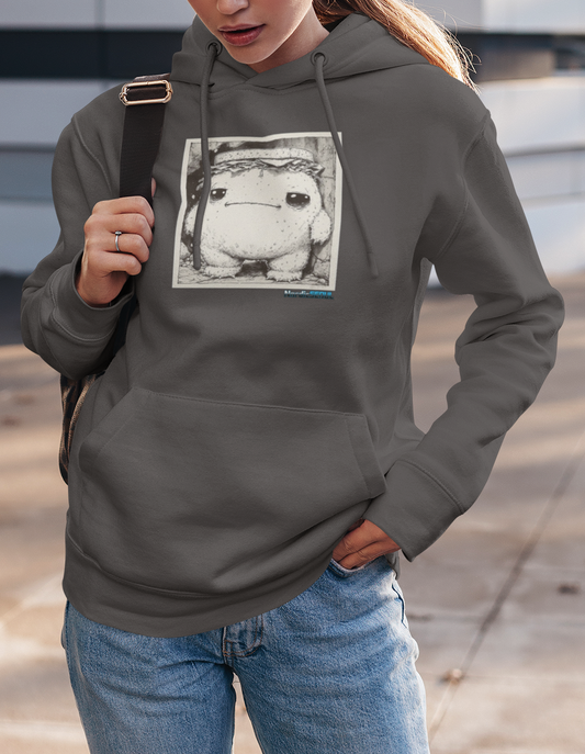 Cozy Creature Fleece Hoodie - Cute, Comfortable, Unisex Sweatshirt - Perfect for Fall, Winter, Gift for Friends, Art Lover Apparel, [...] Printify Hoodie Nordic Seoul Designs LLC