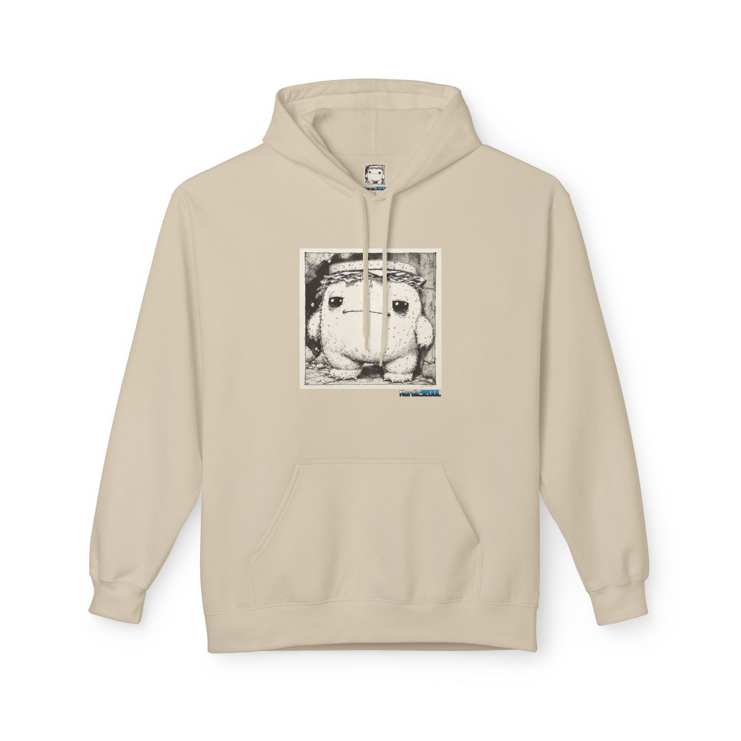 Cozy Creature Fleece Hoodie - Cute, Comfortable, Unisex Sweatshirt - Perfect for Fall, Winter, Gift for Friends, Art Lover Apparel, [...]