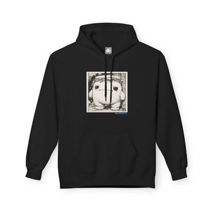 Cozy Creature Fleece Hoodie - Cute, Comfortable, Unisex Sweatshirt - Perfect for Fall, Winter, Gift for Friends, Art Lover Apparel, [...]
