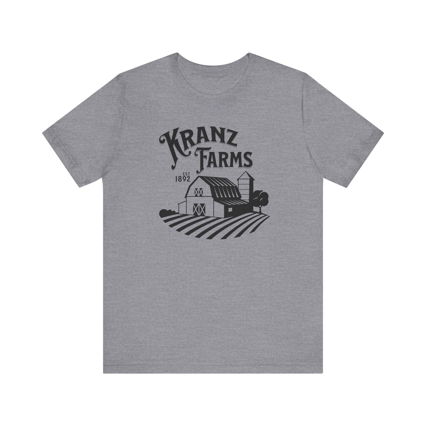 Personalized Vintage Farm Graphic T-Shirt – Custom Unisex Farming Tee, Perfect Gift for Farmers-Black writing Printify T-Shirt Nordic Seoul Designs LLC