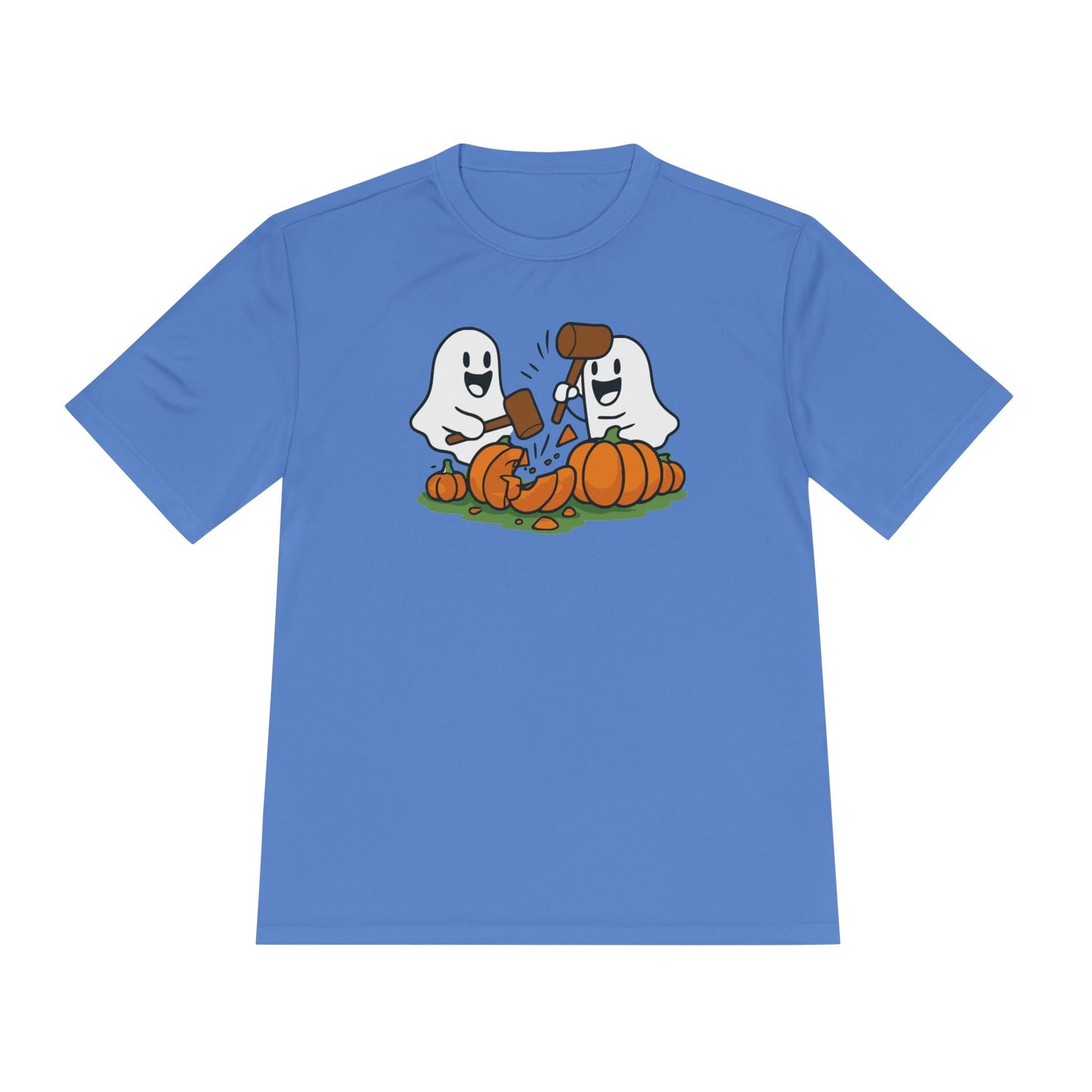 Moisture Wicking! Halloween Ghosts Smashing Pumpkins Unisex Tee Printify T-Shirt Nordic Seoul Designs LLC Nordic Seoul Designs LLC