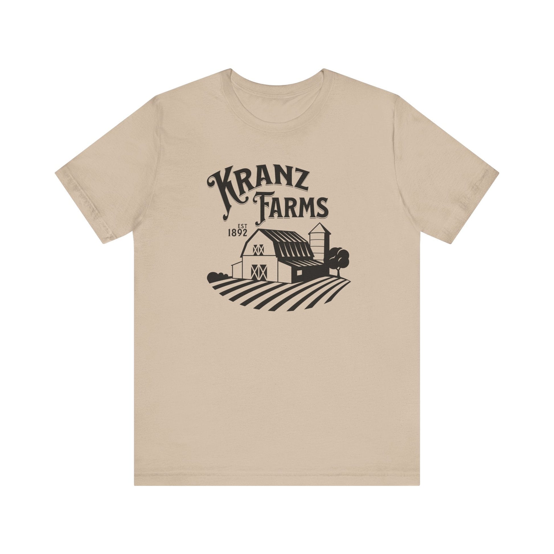 Personalized Vintage Farm Graphic T-Shirt – Custom Unisex Farming Tee, Perfect Gift for Farmers-Black writing Printify T-Shirt Nordic Seoul Designs LLC