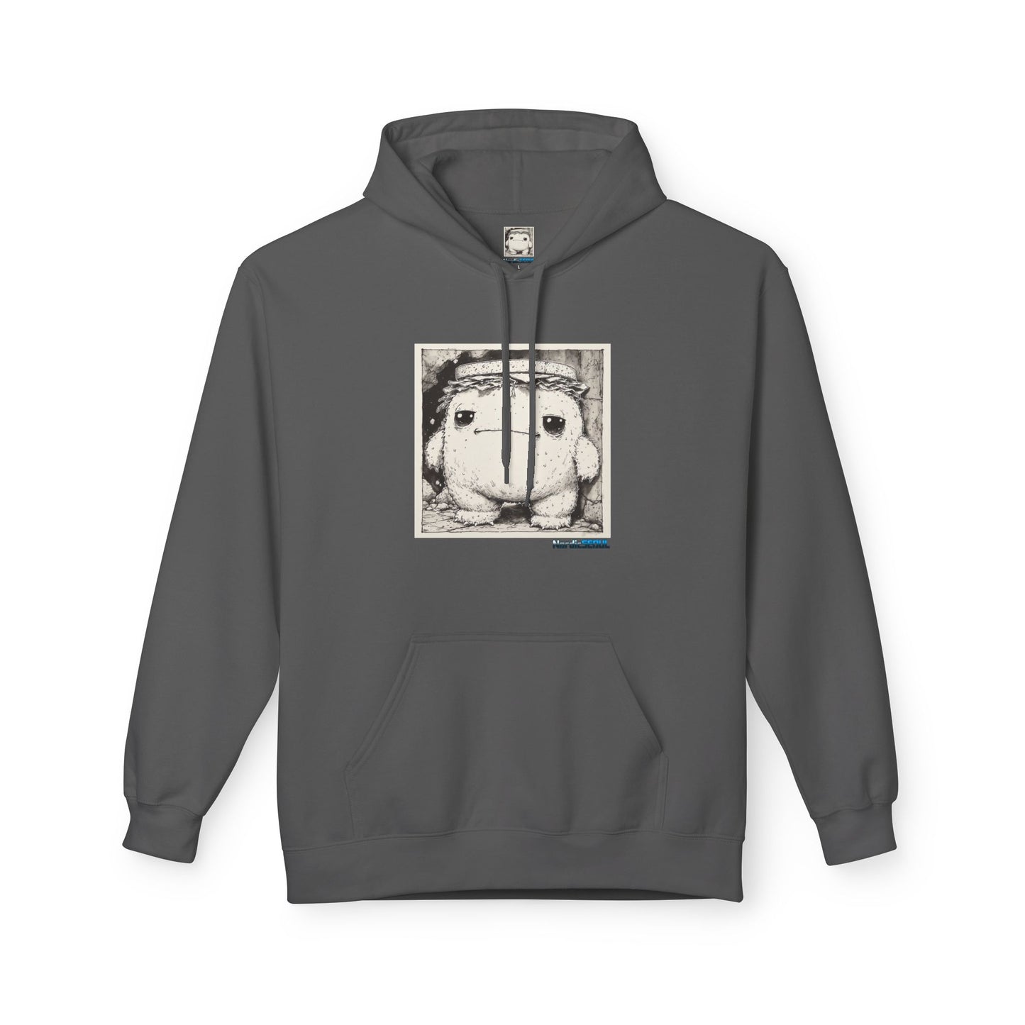 Cozy Creature Fleece Hoodie - Cute, Comfortable, Unisex Sweatshirt - Perfect for Fall, Winter, Gift for Friends, Art Lover Apparel, [...]