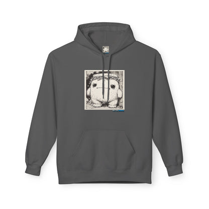 Cozy Creature Fleece Hoodie - Cute, Comfortable, Unisex Sweatshirt - Perfect for Fall, Winter, Gift for Friends, Art Lover Apparel, [...]