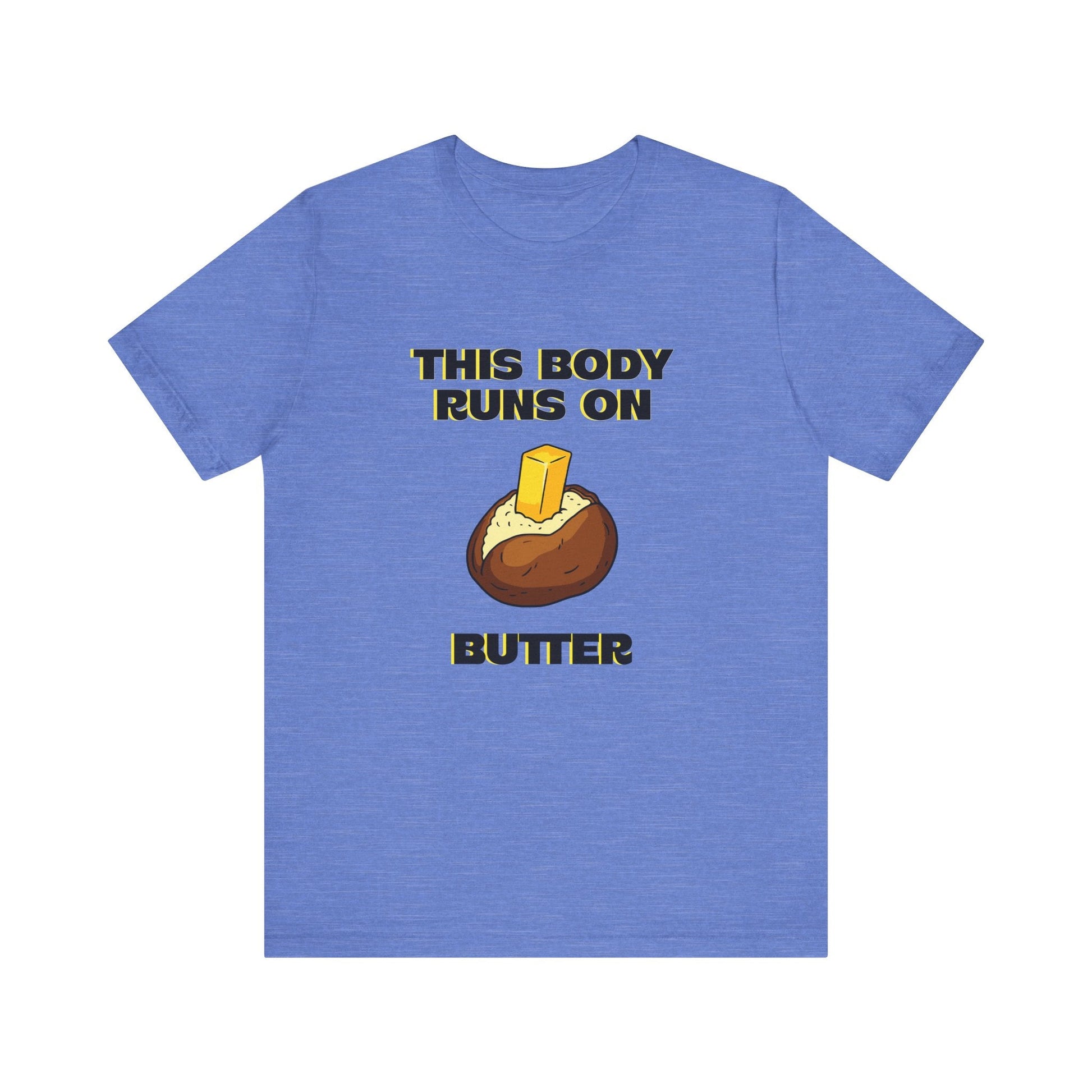 Butter Lover Tee - Unisex Shirt, Funny Foodie Gift Printify T-Shirt Nordic Seoul Designs LLC Nordic Seoul Designs LLC