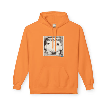 Cozy Creature Fleece Hoodie - Cute, Comfortable, Unisex Sweatshirt - Perfect for Fall, Winter, Gift for Friends, Art Lover Apparel, [...]