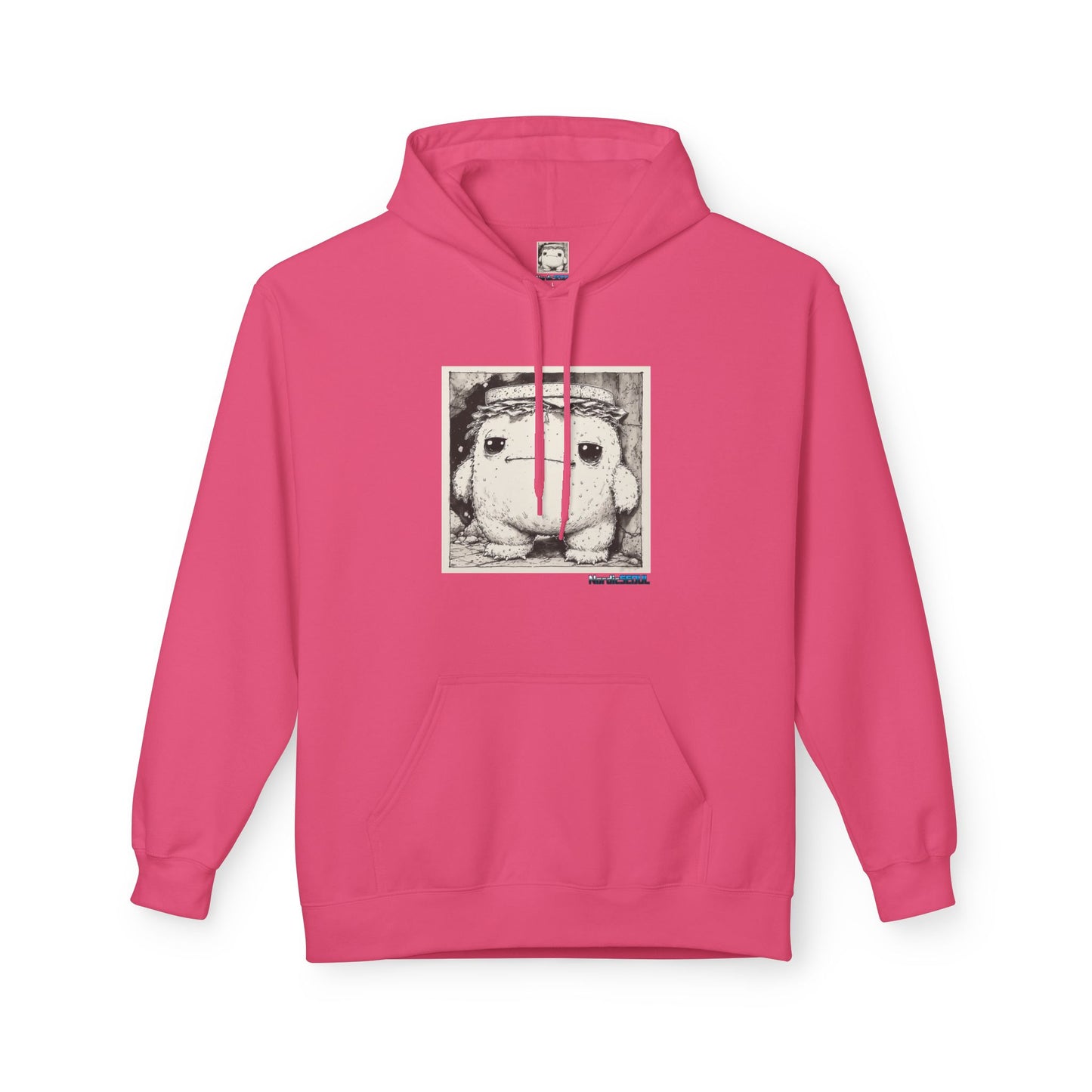 Cozy Creature Fleece Hoodie - Cute, Comfortable, Unisex Sweatshirt - Perfect for Fall, Winter, Gift for Friends, Art Lover Apparel, [...]